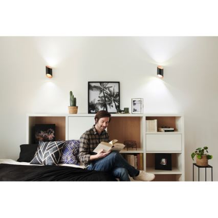 Ledvance - LED Hämardatav seinavalgusti SMART+ CYLINDRO LED/12W/230V 3000-6500K Wi-Fi must