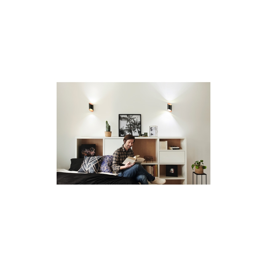 Ledvance - LED Hämardatav seinavalgusti SMART+ CYLINDRO LED/12W/230V 3000-6500K Wi-Fi must