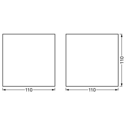 Ledvance - LED Hämardatav seinavalgusti SMART+ WOOD LED/7W/230V 3000-6500K Wi-Fi