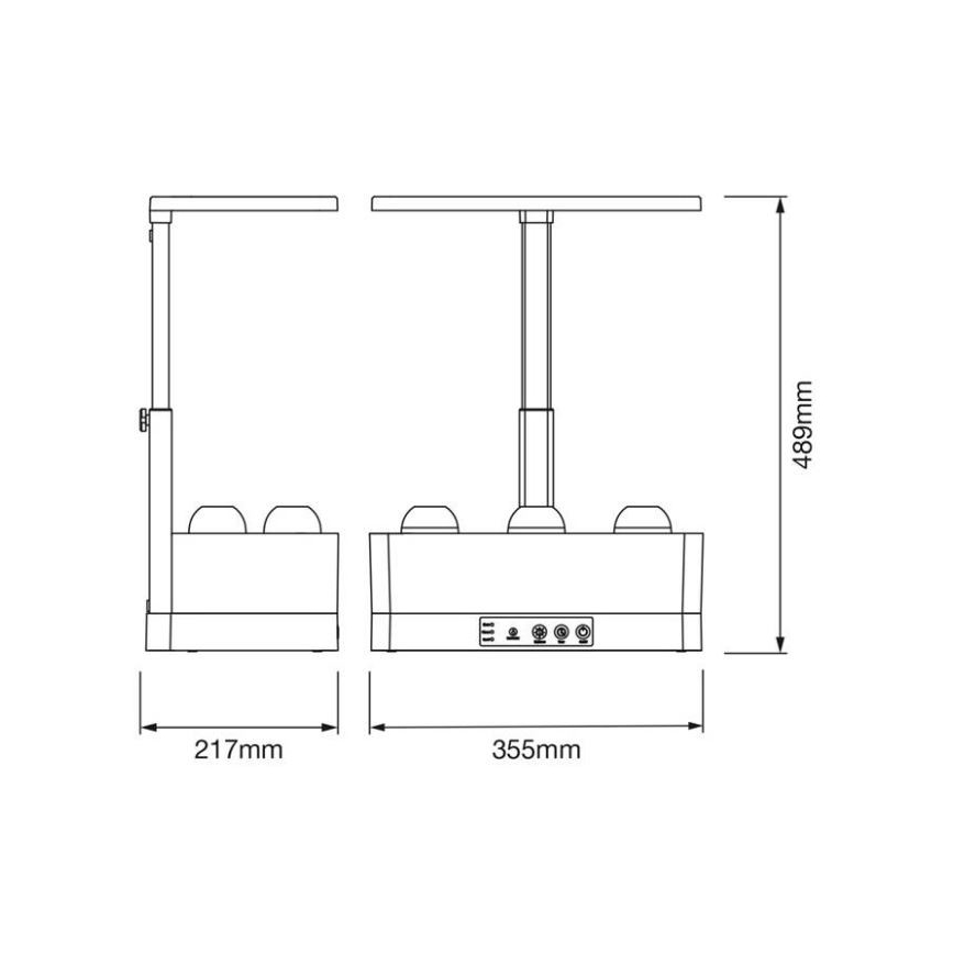 Ledvance - LED Hämardatav sisevalgusti taimedele GARDEN KIT LED/24W/230V