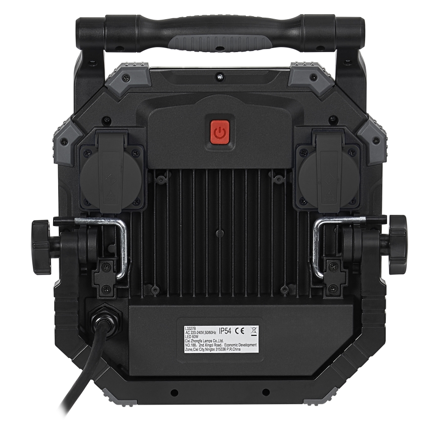 Ledvance - LED Hämardatav töö hele kahe pistikupesaga WORKLIGHT VALUE LED/60W/230V IP54