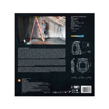 Ledvance - LED Hämardatav töö hele kahe pistikupesaga WORKLIGHT VALUE LED/60W/230V IP54