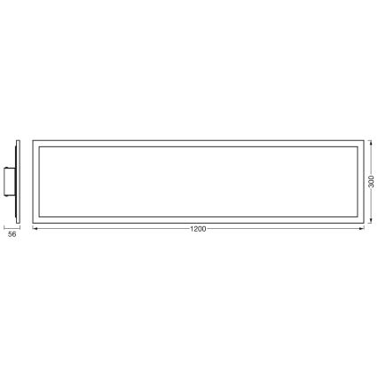 Ledvance - LED Hämardatav valguspaneel SUN@HOME LED/35W/230V 2200-5000K CRI 95 Wi-Fi