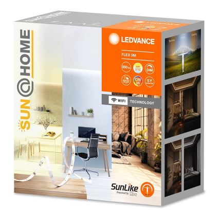 Ledvance - LED Hämardatav valgusriba SUN@HOME FLEX 3m LED/13,5W/230V 2200-5000K Wi-Fi CRI 95