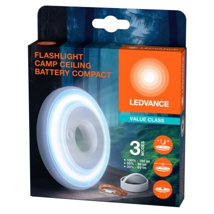 Ledvance - LED Hämardatav valgusti FLASHLIGHT CAMP LED/2,2W/3xAAA