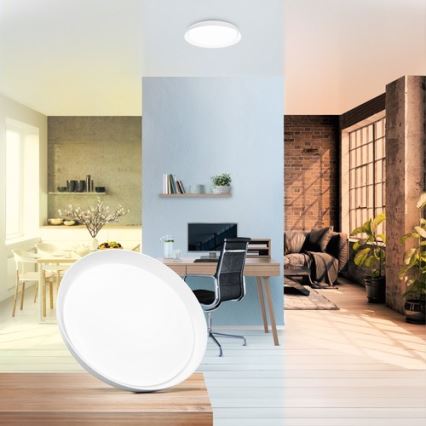 Ledvance - LED Hämardatav laevalgusti SUN@HOME ORBIS LED/26W/230V 2200-5000K CRI 95 Wi-Fi