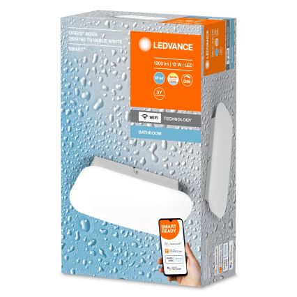 Ledvance - LED Hämardatav vannitoa valgusti SMART+ AQUA LED/12W/230V 3000-6500K IP44 Wi-Fi