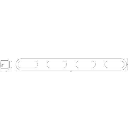 Ledvance - LED Hämardatav vannitoavalgusti SMART+ DUPLO LED/27W/230V 3000-6500K Wi-Fi IP44