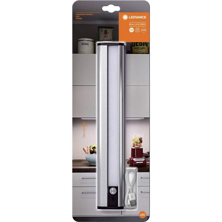 Ledvance - LED Kapialune valgusti kööki anduriga MOBILE LED/1,5W/5V 1800 mAh