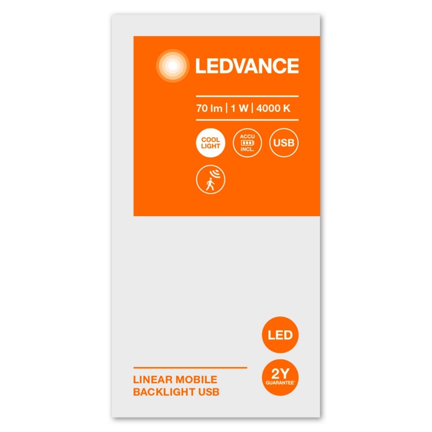 Ledvance - LED Kapialune valgusti kööki anduriga MOBILE LED/1W/5V 1000 mAh 4000K 40 cm