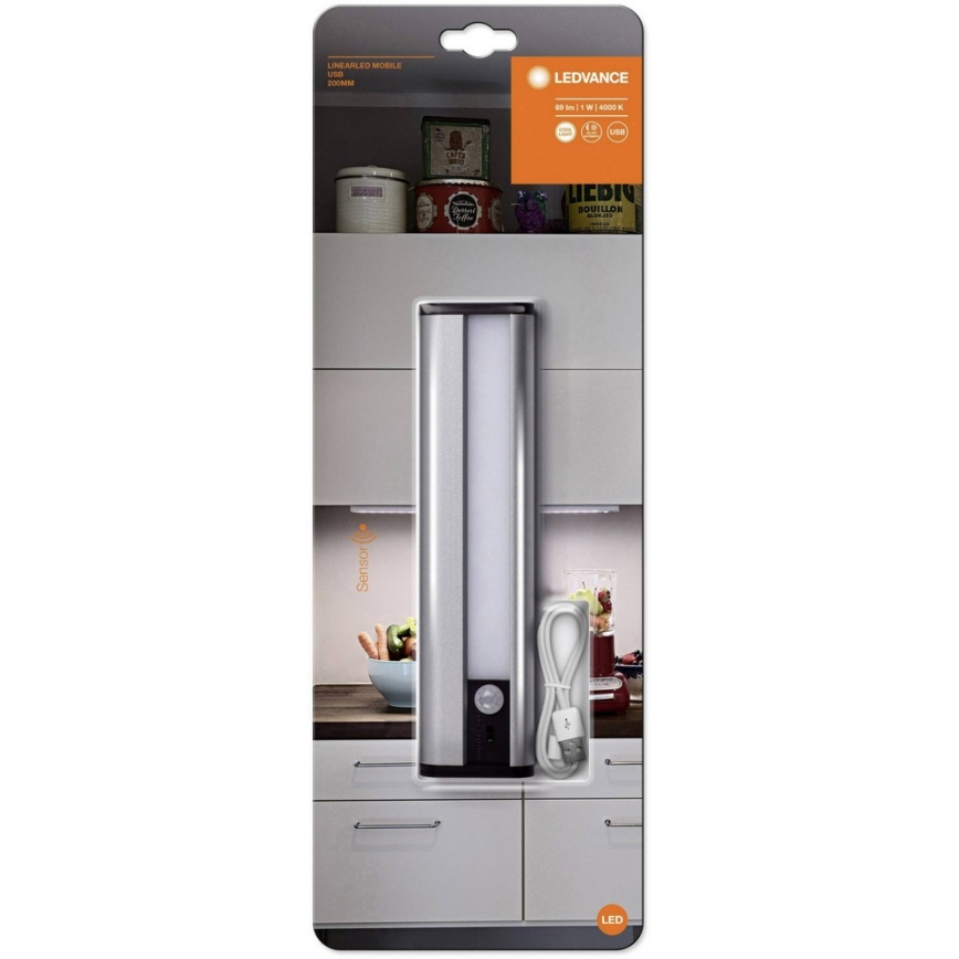 Ledvance - LED Kapialune valgusti kööki anduriga MOBILE LED/1W/5V 1800 mAh