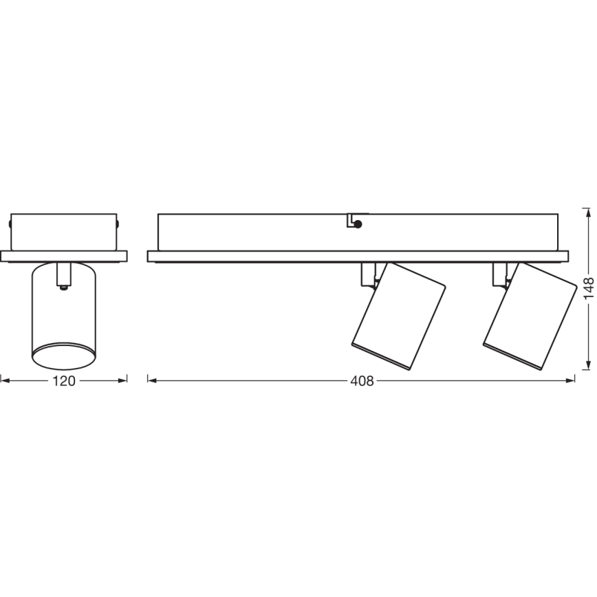 Ledvance - LED Kohtvalgusti DECOR MARS LED/29W/230V