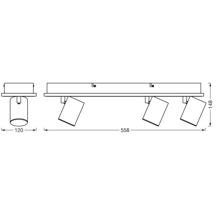 Ledvance - LED Kohtvalgusti DECOR MARS LED/41W/230V