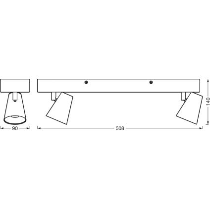 Ledvance - LED Kohtvalgusti DECOR NEPTUNE LED/20W/230V