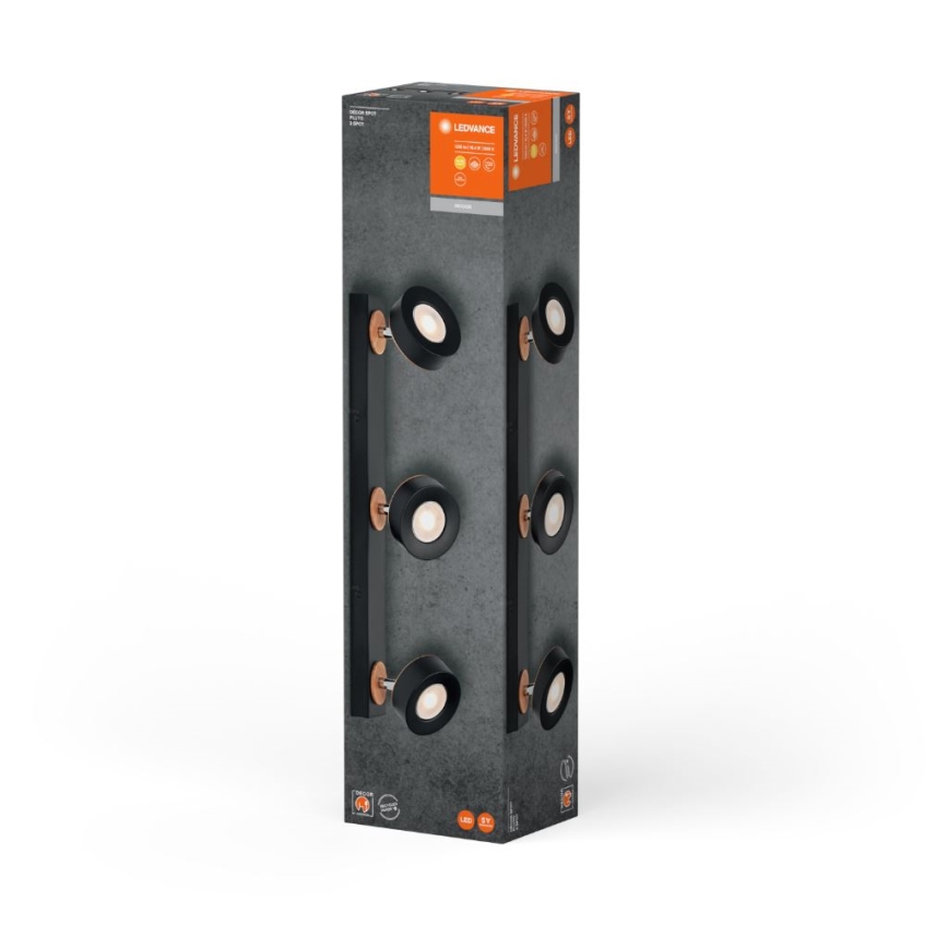 Ledvance - LED Kohtvalgusti DECOR PLUTO 3xLED/4,8W/230V
