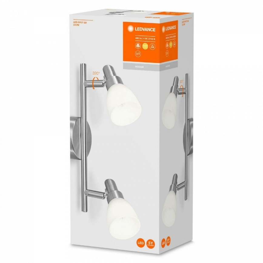 Ledvance - LED Kohtvalgusti SPOT 2xG9/2W/230V