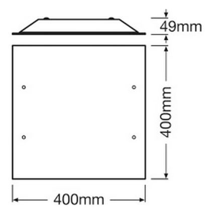 Ledvance - LED Laevalgusti LUNIVE LED/24W/230V