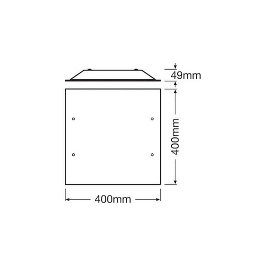 Ledvance - LED Laevalgusti LUNIVE LED/24W/230V