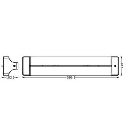 Ledvance - LED Laevalgusti OFFICE LINE LED/24W/230V 60 cm