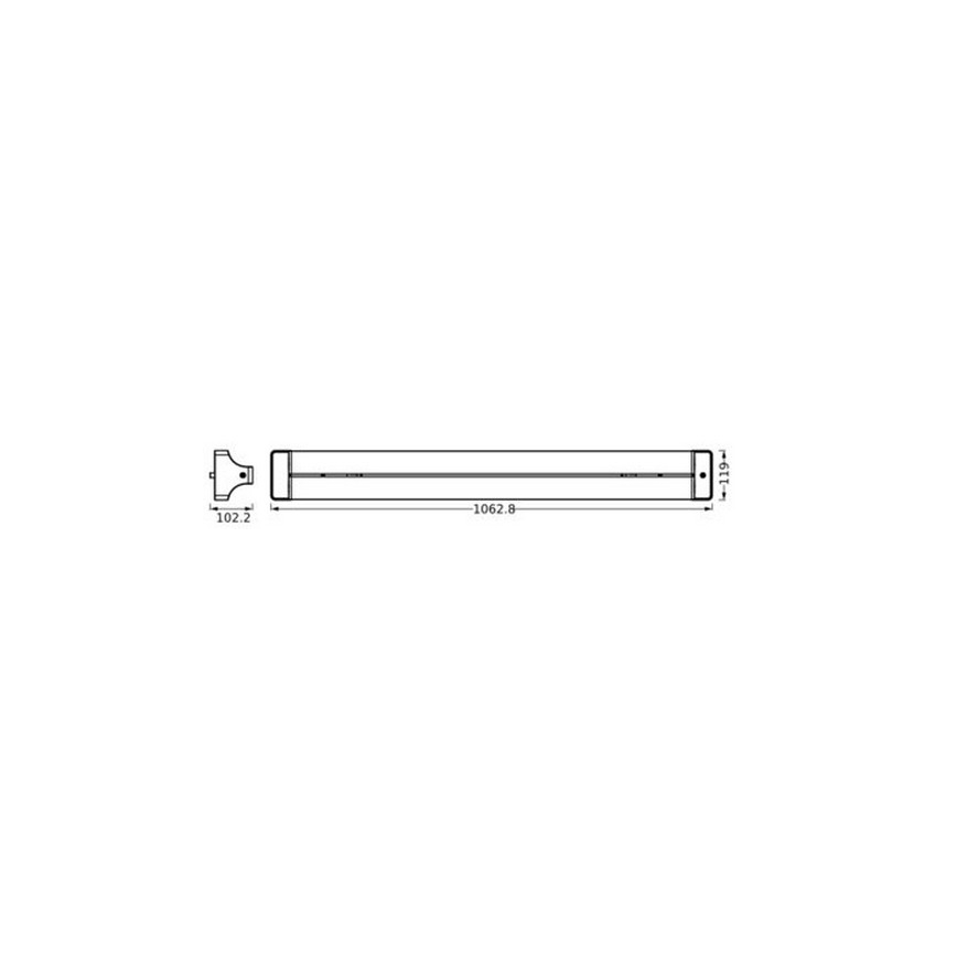 Ledvance - LED Laevalgusti OFFICE LINE LED/42W/230V 106 cm