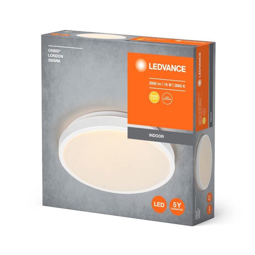 Ledvance - LED Laevalgusti ORBIS LONDON LED/16W/230V valge