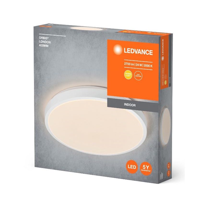 Ledvance - LED Laevalgusti ORBIS LONDON LED/24W/230V valge