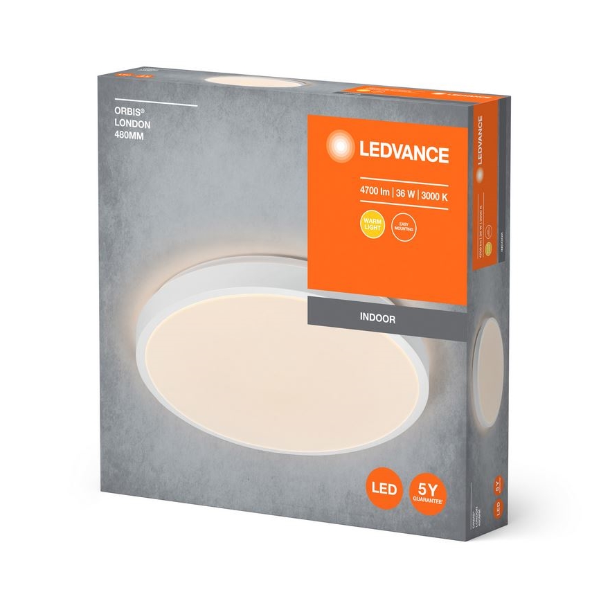 Ledvance - LED Laevalgusti ORBIS LONDON LED/36W/230V valge