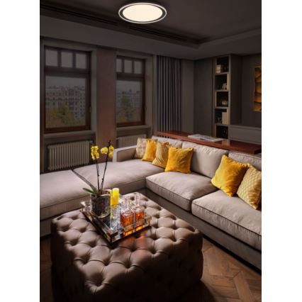 Ledvance - LED Laevalgusti ORBIS PEDERSON LED/24W/230V d. 45 cm must