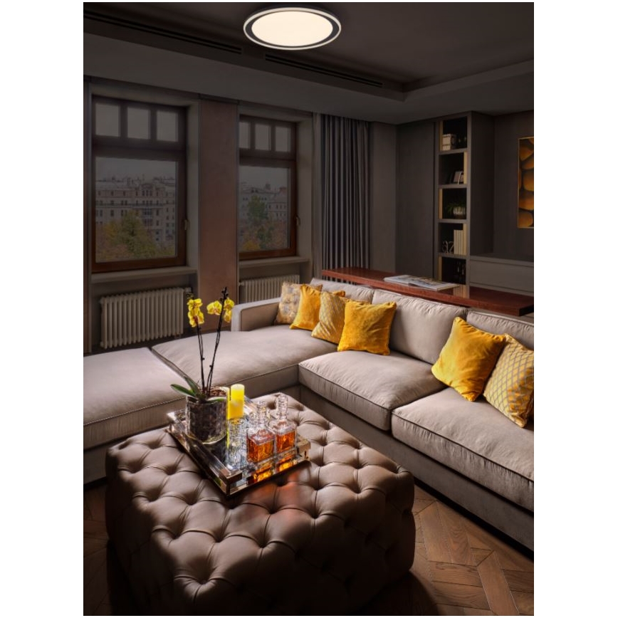 Ledvance - LED Laevalgusti ORBIS PEDERSON LED/24W/230V d. 45 cm must