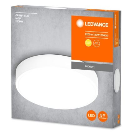 Ledvance - LED Laevalgusti ORBIS SLIM LED/20W/230V valge