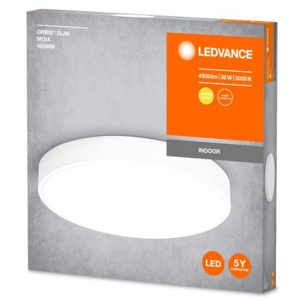 Ledvance - LED Laevalgusti ORBIS SLIM LED/36W/230V valge