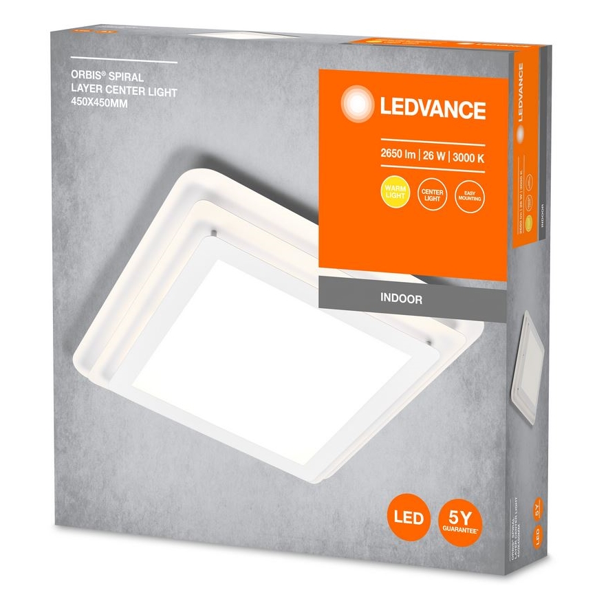 Ledvance - LED Laevalgusti ORBIS SPIRAL LED/26W/230V