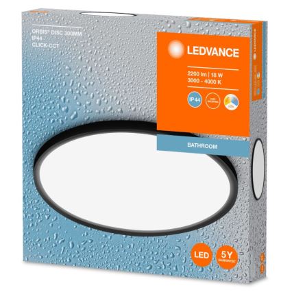 Ledvance - LED Laevalgusti vannituppa DISC LED/18W/230V 3000/4000K IP44