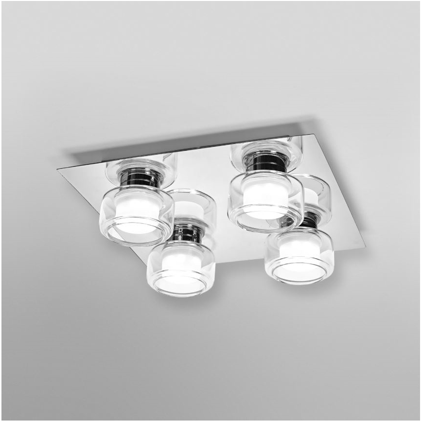 Ledvance - LED Laevalgusti vannituppa ORBIS FLAME 4xLED/5,5W/230V 3000/4000K IP44 kroom
