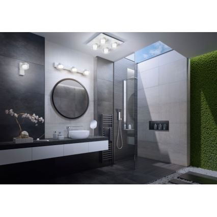 Ledvance - LED Laevalgusti vannituppa ORBIS FLAME 4xLED/5,5W/230V 3000/4000K IP44 valge