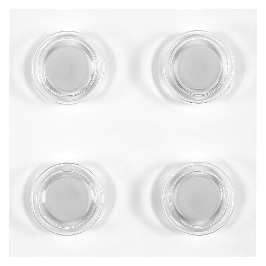 Ledvance - LED Laevalgusti vannituppa ORBIS FLAME 4xLED/5,5W/230V 3000/4000K IP44 valge