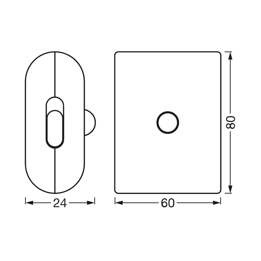 Ledvance - LED Laste navigatsioonivalgusti anduriga NIGHTLUX LED/0,2W/4,5V 3000K