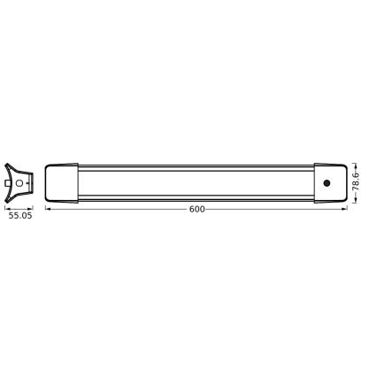 Ledvance - LED Lühter OFFICE LINE LED/24W/230V 4000K