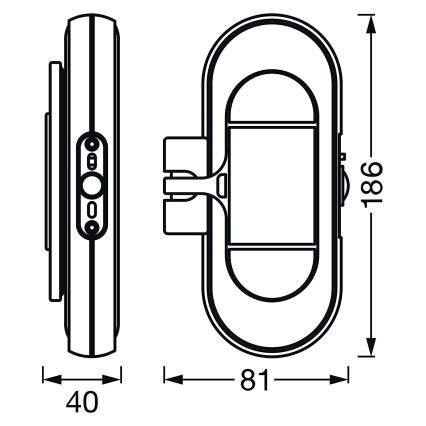Ledvance - LED Mööblivalgustus anduriga MOBILE LED/1,2W/5V 500 mAh 4000K