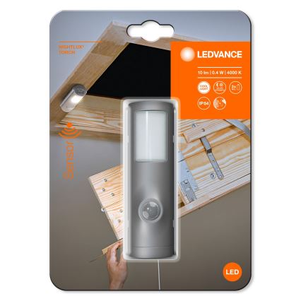 Ledvance - LED Navigatsioonituli koos anduriga NIGHTLUX LED/0,35W/3xAAA IP54