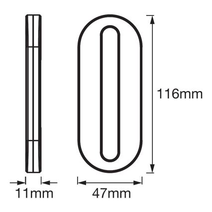 Ledvance - LED Navigatsioonivalgusti anduriga MOBILE LED/0,5W/4,2V CRI 90