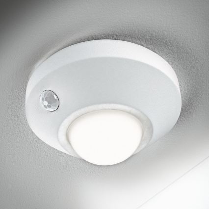 Ledvance - LED Navigatsioonivalgusti anduriga NIGHTLUX LED/1,7W/3xAA 4000K