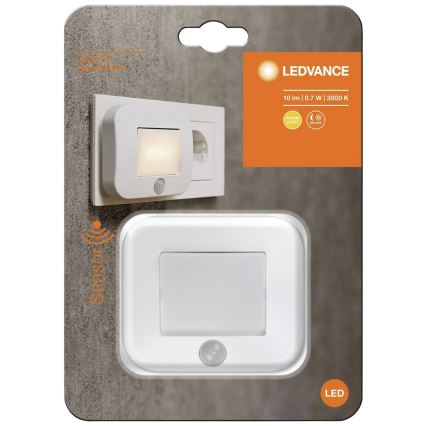 Ledvance - LED Öövalgusti anduriga LUNETTA LED/0,7W/230V 3000K