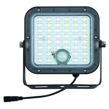 Ledvance - LED Hämardatav päikesepaneeliga prožektor anduriga FLOOD SPLIT LED/10W/3,2V 5000 mAh IP65 + kaugjuhtimispult
