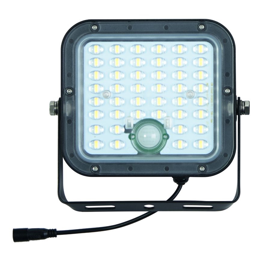 Ledvance - LED Hämardatav päikesepaneeliga prožektor anduriga FLOOD SPLIT LED/10W/3,2V 5000 mAh IP65 + kaugjuhtimispult