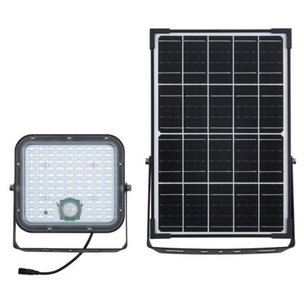Ledvance - LED Hämardatav päikesepaneeliga prožektor anduriga FLOOD SPLIT LED/30W/6,4V IP65 + kaugjuhtimispult