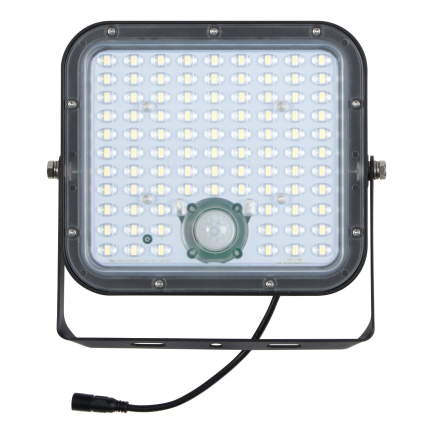 Ledvance - LED Hämardatav päikesepaneeliga prožektor anduriga FLOOD SPLIT LED/30W/6,4V IP65 + kaugjuhtimispult