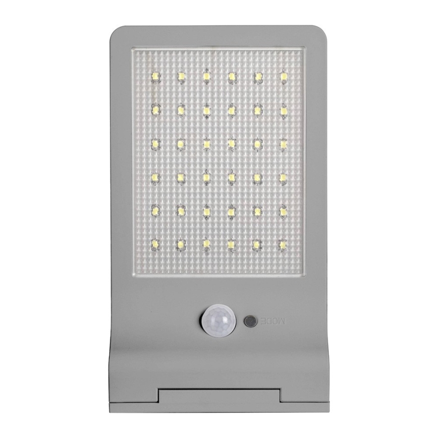 Ledvance - LED Päikesepaneeliga seinavalgusti koos anduriga DOORLED LED/3W/3,3V 2000 mAh IP44