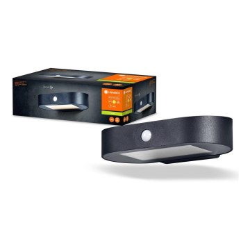 Ledvance - LED Päikesepaneeliga seinavalgusti koos anduriga ENDURA STYLE LED/4W/3,7V 2000 mAh IP44