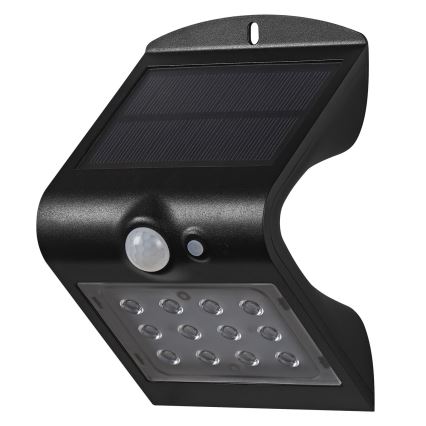 Ledvance - LED Päikesepaneeliga seinavalgusti koos anduriga LIBLIKAS LED/1,5W/3,7V 1200 mAh IP65
